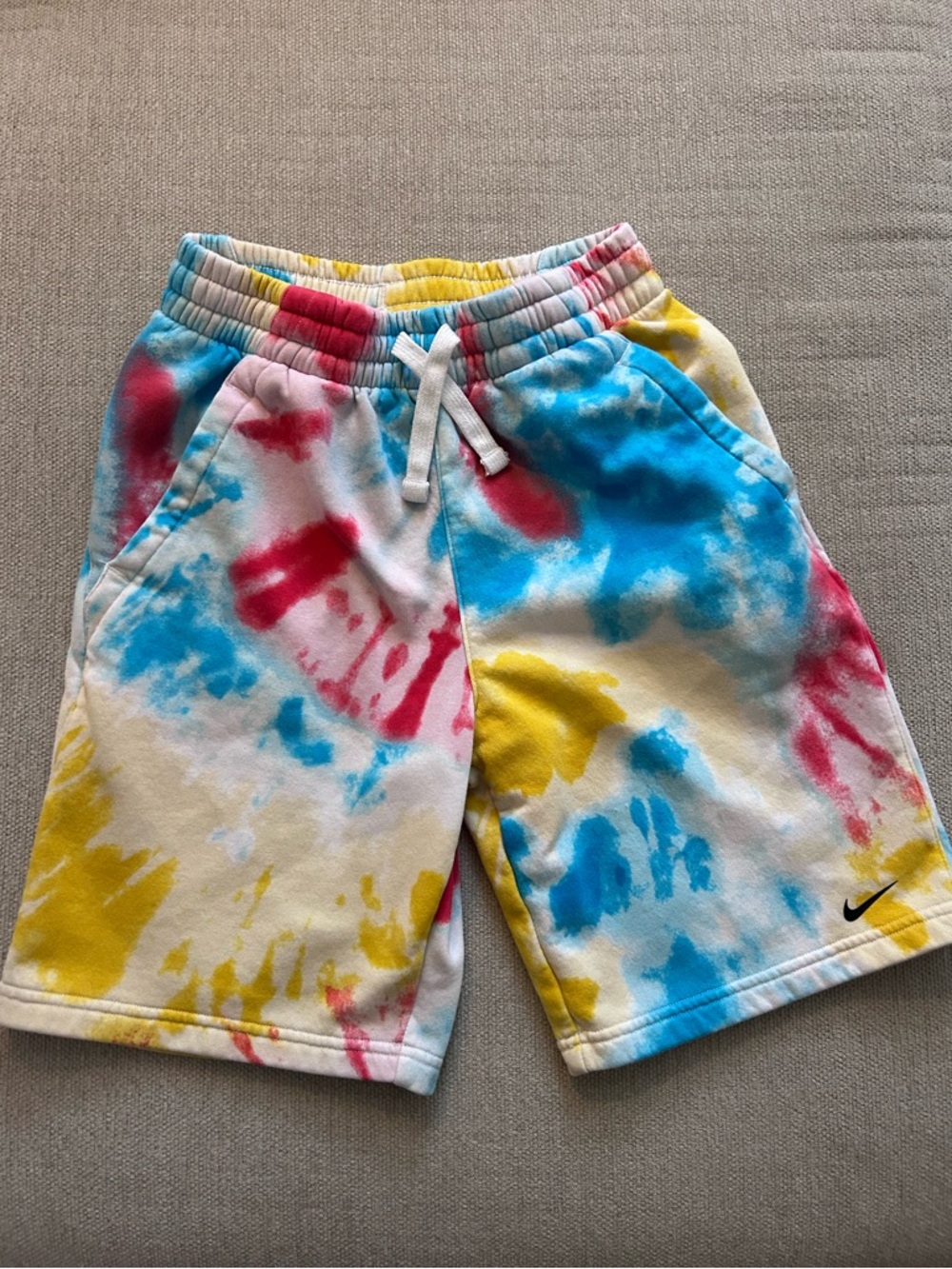 Nike Kids Tie-Dye Sweat Shorts